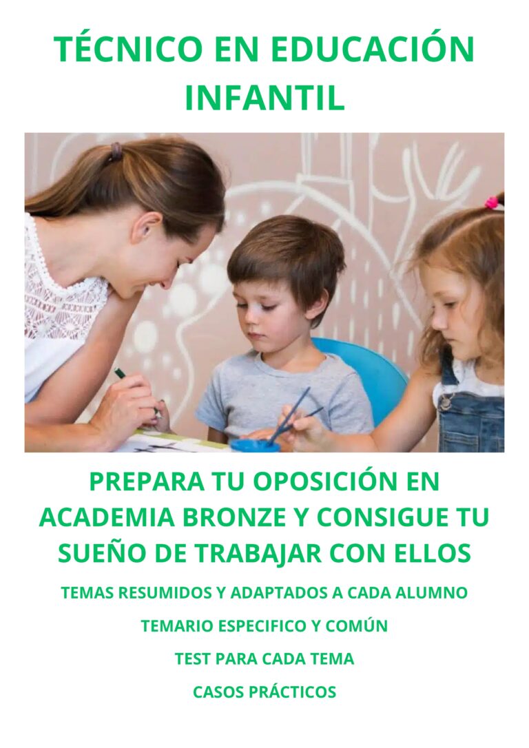 TÉCNICO EN EDUCACIÓN INFANTIL